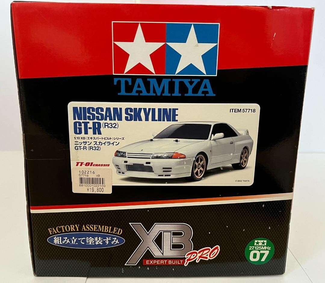 人気 TAMIYA RC GT R32 SKYLINE NISSAN PRO BUILT EXPERT PRO XB 1/10 田宮模型