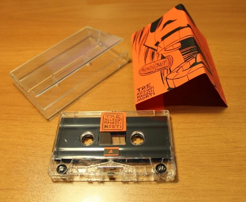 TRE ALLEGRI RAGAZZI MORTI - MONDO NAIF cassetta Demo orig. COPERTINA DIVERSA!!!