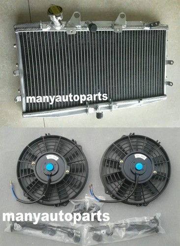 Triumph Rocket Radiator Aluminum radiator& fans for Triumph Rocket 3 III 2300 2294CC 2004-2017 ...
