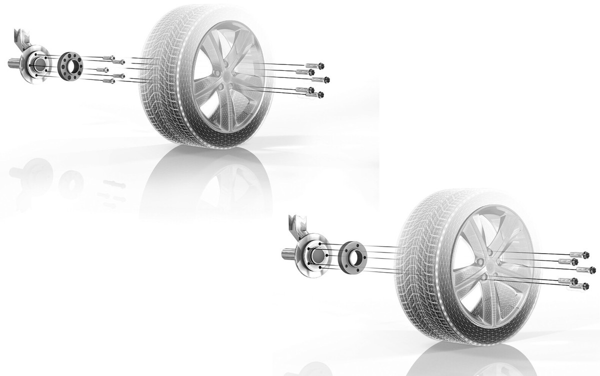 H&R Spurverbreiterungen 2x13mm Für VW Up! 26234570 Spurplatten