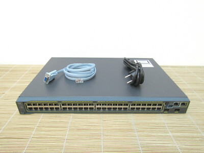 Cisco WS-C2960S-F48TS-S 48 10/100 Fast Ethernet ports 2xSFP LAN Lite software