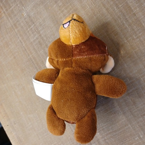 Cutetitos Taste Budditos Plush Single Loose Puppy Brown Heart Nose Stuffed Toy - Picture 5 of 7