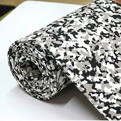 Boat Yacht Flooring Teak Decking Sheet Marine Gray Camo Non-slip Carpet EVA Foam