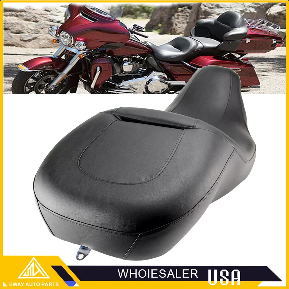 Driver & Passenger Seat For Harley Electra Glide Ultra Classic FLHTCU 2008-2020 - Изображение 2 из 4