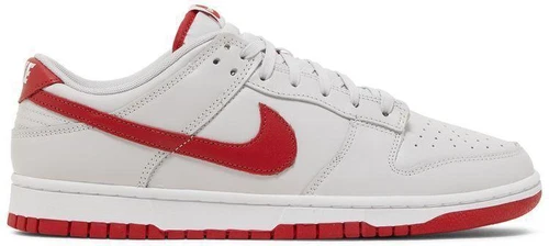 Nike Dunk Low Vast Grey Varsity Red