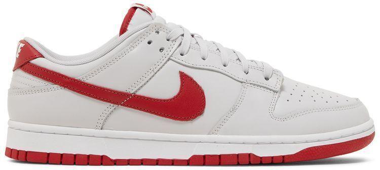 Nike Dunk Low Nike Branco Com Simbolo Vermelho Preços Baixos Em