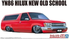 Aoshima 1/24 Scale The Tuned Car Model Kit Toyota YN86 Hilux New Old School '95