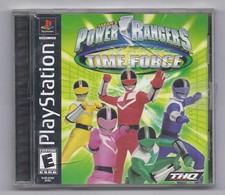 Power Rangers Time Force Video Game Sony Playstation 1 2001 Rare