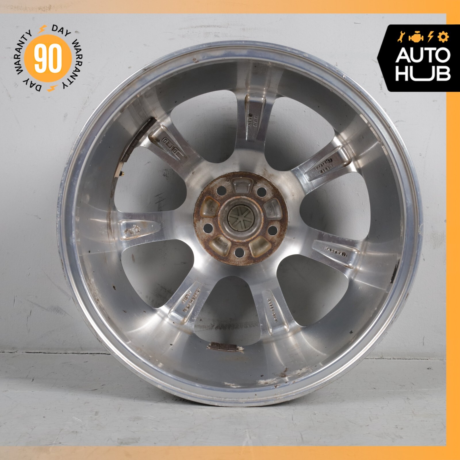 Maserati M138 4200 Spyder Coupe 8 x 18 18" BBS Front Wheel Rim 198645 OEM