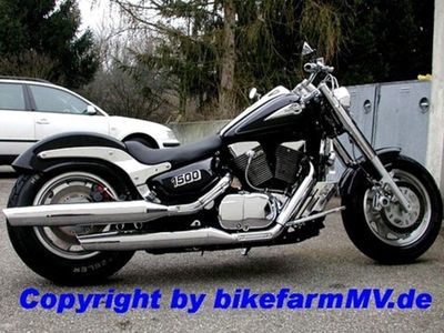 Hecktieferlegung passt für Suzuki VL 1500 C LC Intruder -35mm tiefer Lowering Ki