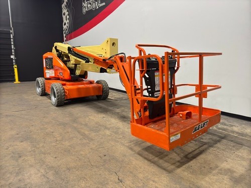 2013 JLG E450AJ 500LB PNEUMATIC ELECTRIC TELESCOPIC BOOM LIFT STK 15325 - Picture 5 of 13