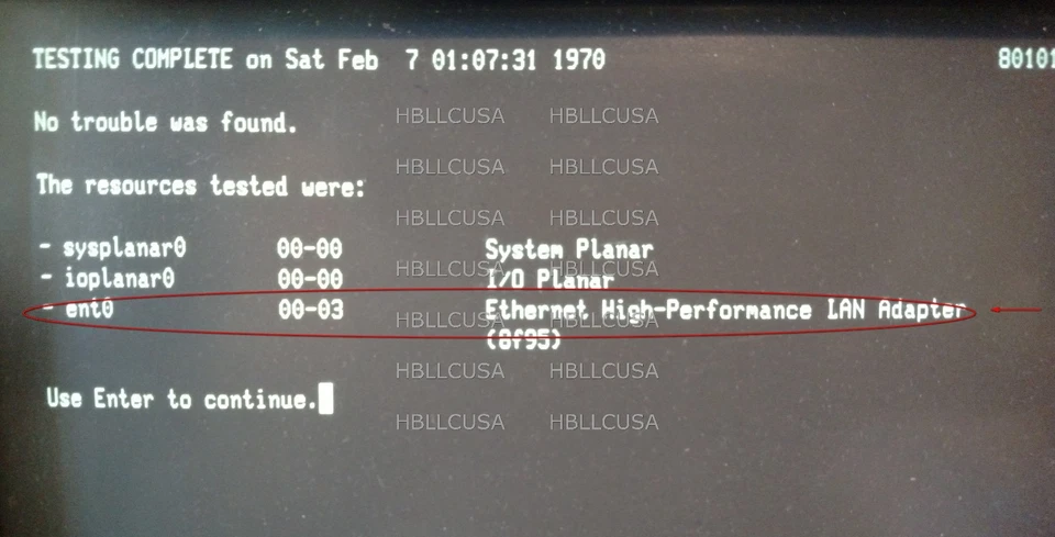 IBM RS/6000 FC2992 93H4020 8-U 10 mbps Ethernet 7009 7012 7013 - Fully Tested - Image 4 of 4