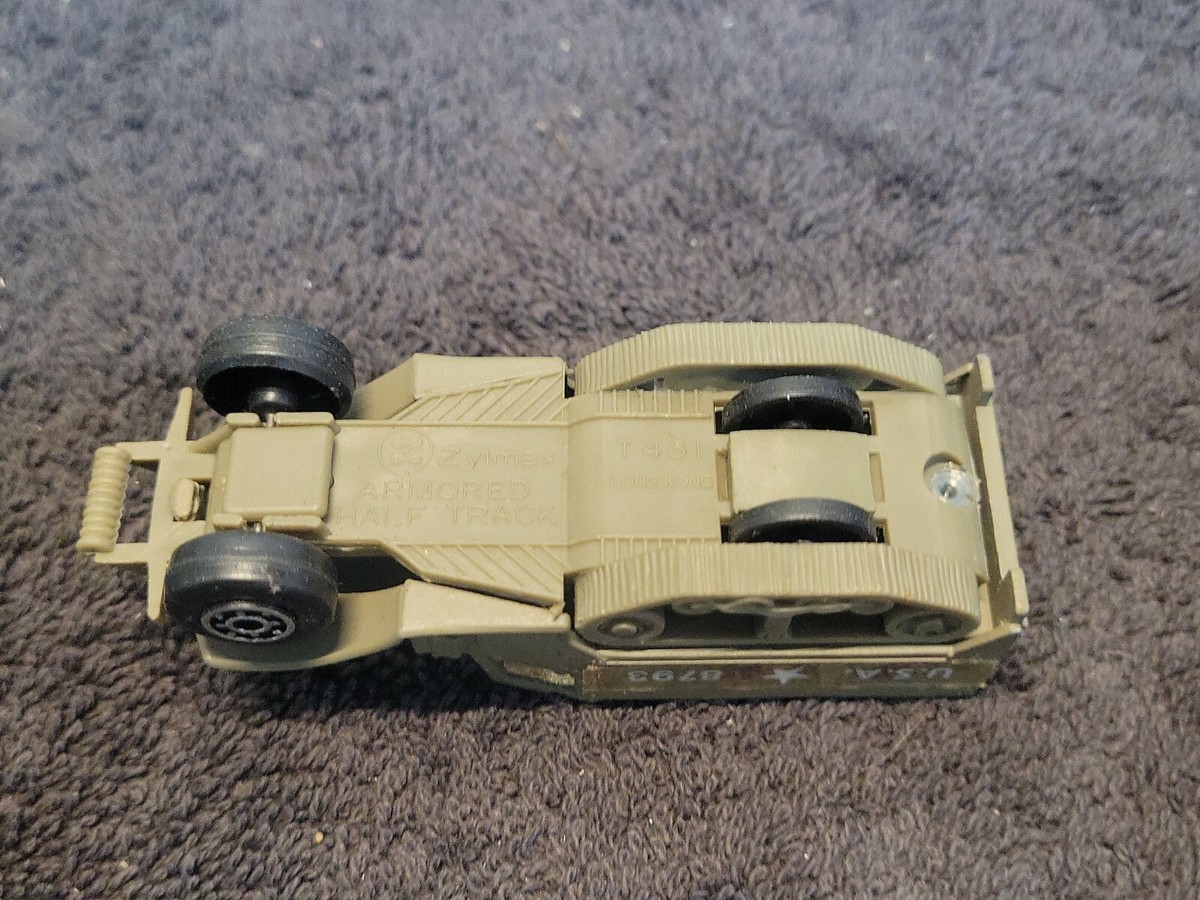M-VINTAGE ZYLMEX T431 ARMORED HALF TRACK 1970'S 1/64 DIE M-VINTAGE ZYLMEX T431 ARMORED HALF TRACK 1970'S 1/64 DIE