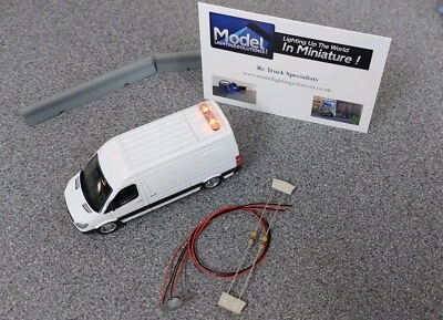 MODEL LIGHTING SOLUTIONS 1:76 Scale Flashing Beacon For Oxford Diecast Vehicles