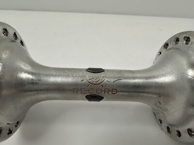 Hub avant vintage Campagnolo Record avec brochette QR bride basse 36h bref