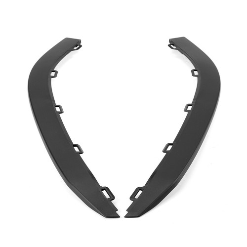 For Golf MK7 GTI 2015 - 2017 Pair Front Bumper Lip Lower Spoiler Valance Trim - Picture 3 of 10