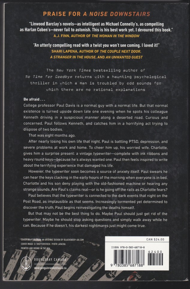 He Must Have Heard A Noise Downstairs