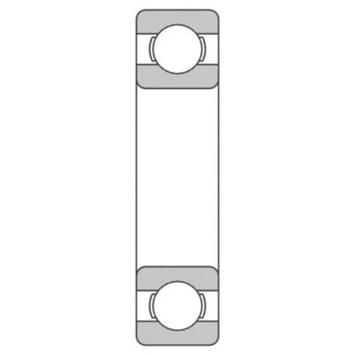 Rillenkugellager 6208 2RS 40x80x18mm - Für Industrie & Fahrzeuge