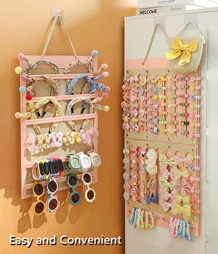 2 Pack Claw Clip OrganizerHair Clip Holder Organizer for Women GirlsHanging H... - Picture 3 of 8
