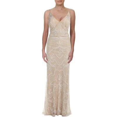 embellished beaded high low long gown jump apparel