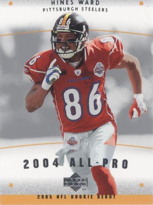 2005 Upper Deck Rookie Debut Hines Ward #AP-13 - 1 of 2