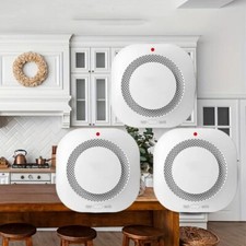 Smart Zigbee/Wifi Smoke Detector Smart Fire Fire Protection Home Security Alarm — image 6