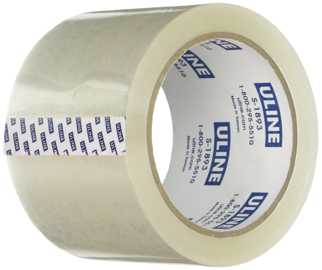 Packing Tape, 3 Inch X 55 Yard 2.6 Mil Crystal Clear Heavy Duty Tape By