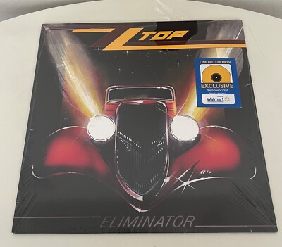 ZZ Top Eliminator Limited Edition Yellow Vinyl Wal-Mart Exclusive