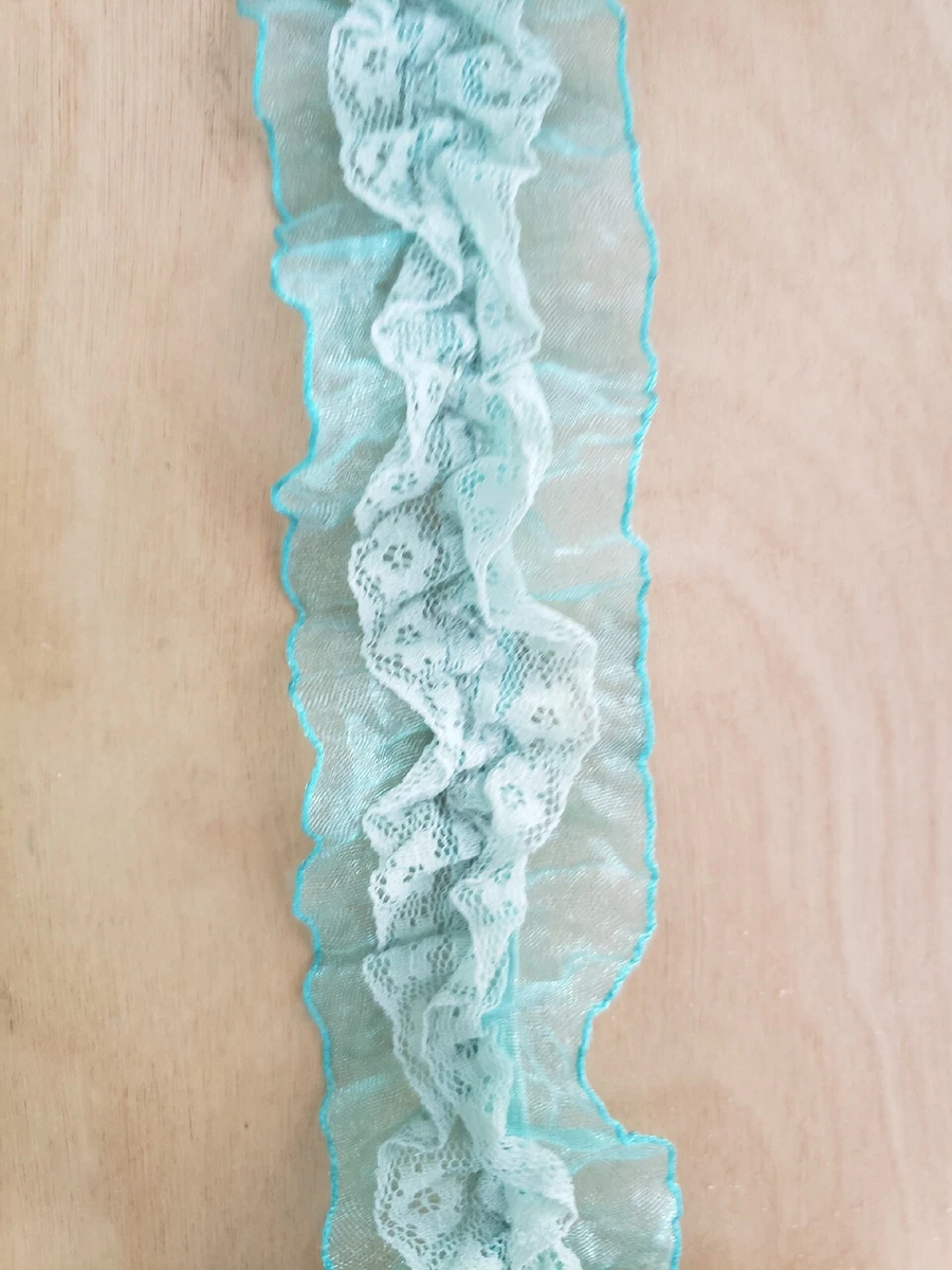 Aqua 2024 lace trim