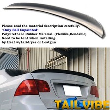 Saab 9-3 93 Sedan 2003-2012 Fits Rear Trunk Duckbill Spoiler Wing Tailvibe 284g