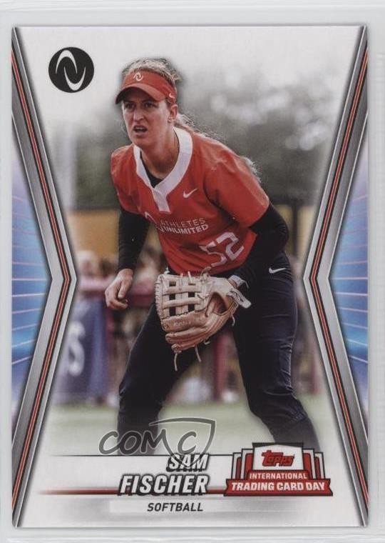 2023 Topps International Trading Card Day Athletes Unlimited Sam Fischer #15 0t2