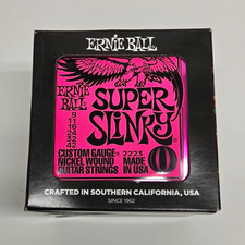 Ernie Ball Super Slinky 2223 Nickel Roundwound Electric Guitar Strings .009-.042