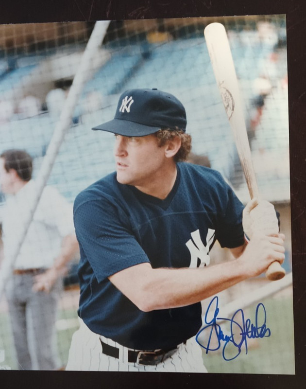 Greg Nettles Signed 8 x 10 