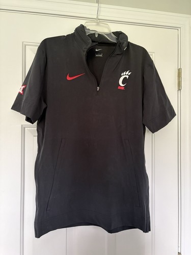 Nike Black Short Sleeve Cincinnati Pullover