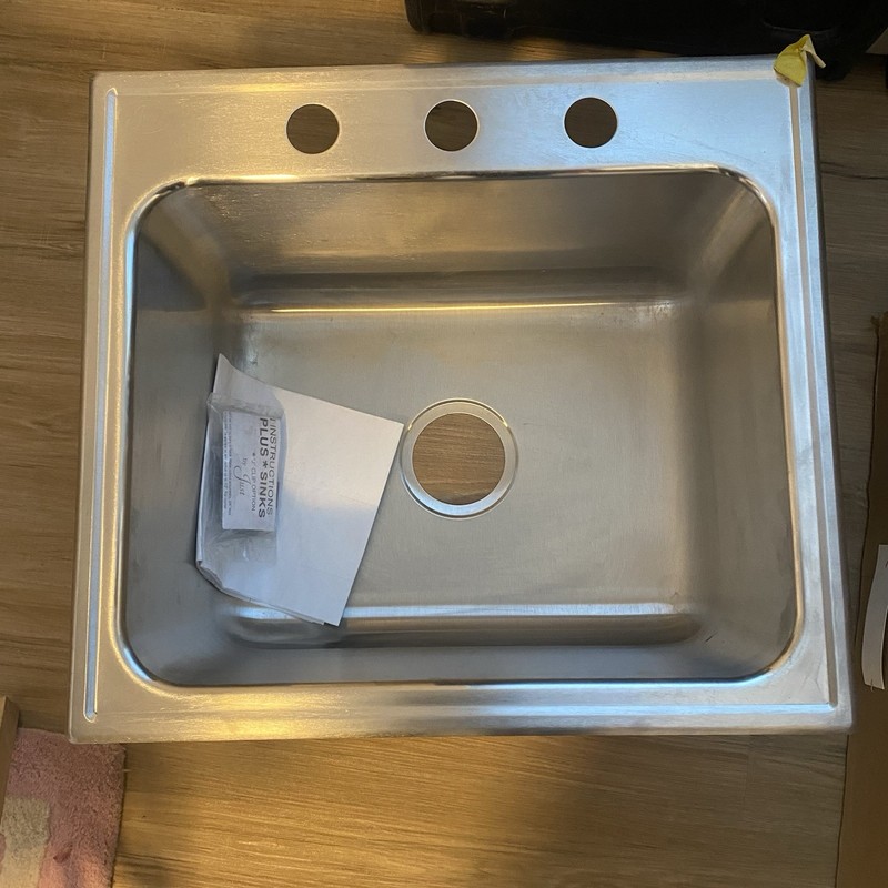 Just Manufacturing SL-ADA-1921 Single Bowl Drop In Sink