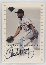1996 Leaf Signature Series Signatures Update Chuck McElroy Auto 1fc8