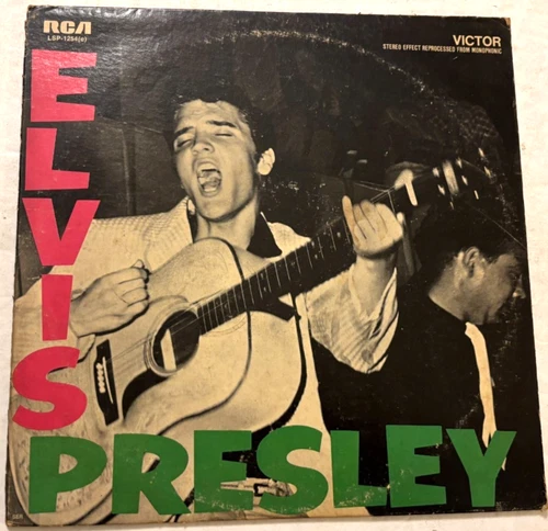 Elvis Presley LSP-1254(e) Stereo RCA Reissue 1971 Orange Vintage 1956 Vinyl NM