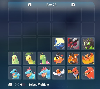 Choose Any 20 Pokemon For Pokédex Pokémon Legends Z-A Pokedex