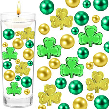 St. Patrick'S Vases Filler Shamrocks Ornament for Vases Filler for Vases Centerp