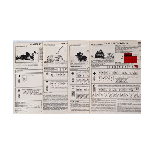 Advanced Squad Leader ASL Rule Book Avalon Hill Chapters A, B, C, D, J