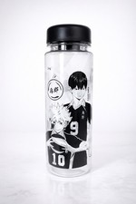 Haikyuu!! Karasuno & Inarizaki Clear Water Bottle Sushiro Collaboration - New