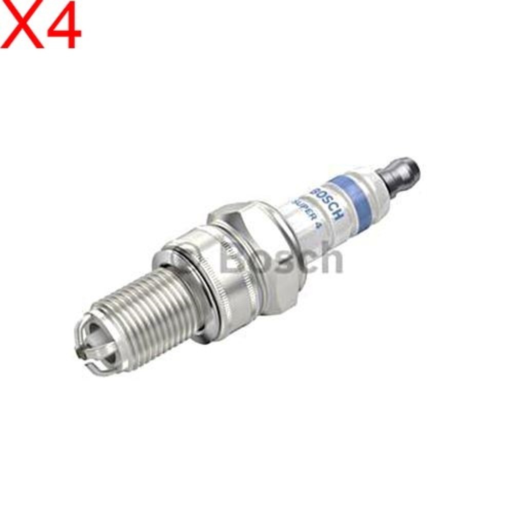 BOSCH Spark Plug x4 Petrol For AUDI CHEVROLET DAIHATSU HONDA 1969-