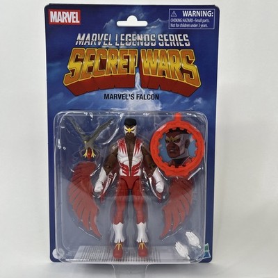 Marvel Legends Series Secret Wars Falcon, Retro Captain America Comics Collectib