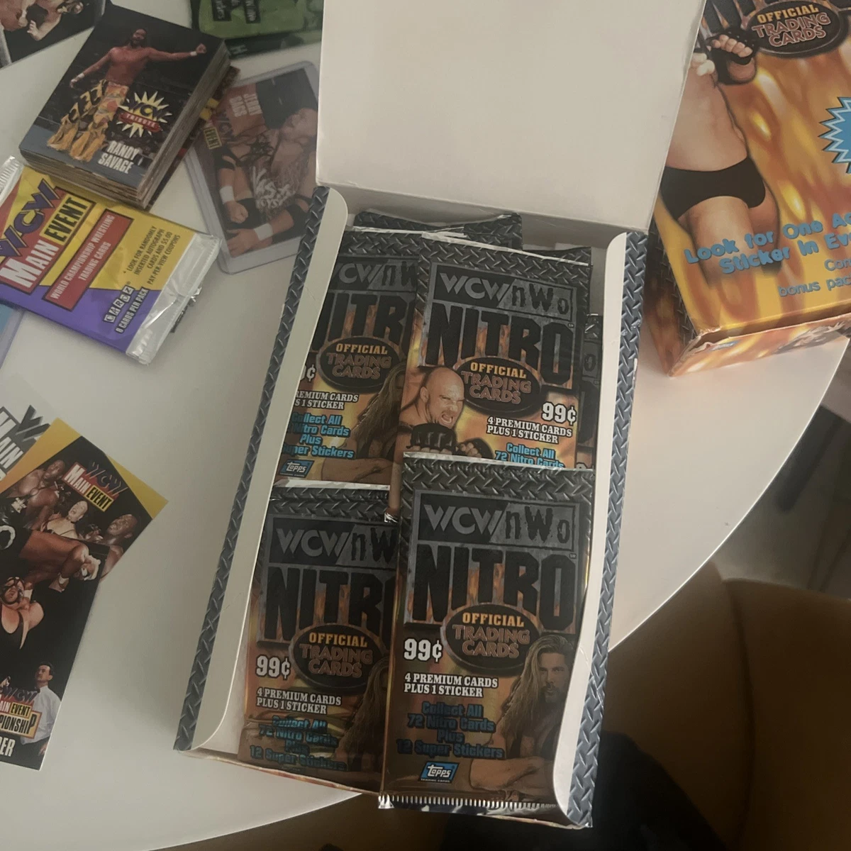 World Wrestling Championship (WCW) Wrestling Sports Trading Cards