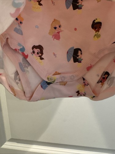 Monica And Andy Disney Princess Bodysuit Dress Size 6-9 Months - Picture 2 of 4