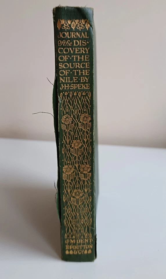 SPEKE, John Hanning DISCOVERY of The SOURCE OF THE NILE 1906 ILLUSTRATED 1st - Image 4 of 4