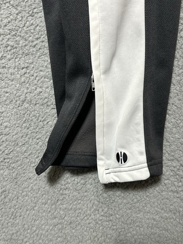 Vintage Holloway Athletic Pants Women Size S Maroon Drawstring Pockets Zip Legs - Picture 11 of 14