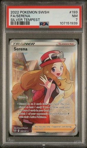 Serena graded PSA 7 for sale on eBay