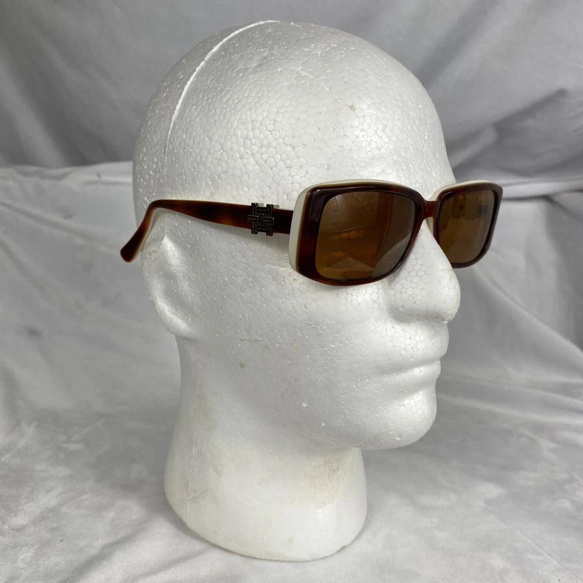 Cole Haan Oversized Brown Sunglasses Cole Haan CH8000 215 TORTOISE Polarized Square Sunglasses  main image 4