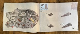 Lego 7965 Star Wars Millennium Falcon Instruction Book #2 Only